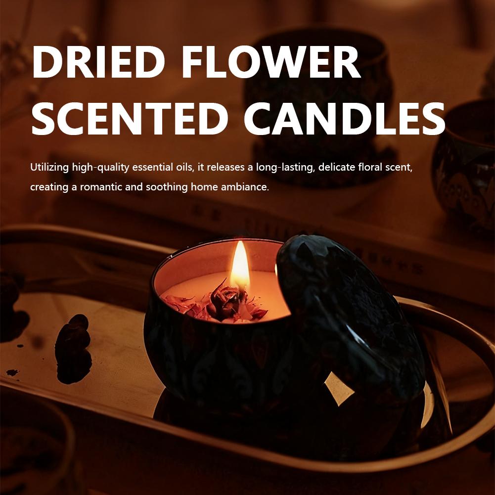 Home Fragrance Scented Candle - Aromatherapie-Kerzen, Blumenduft, Duftkerzen, Gläser, Hochzeitszeremonie, Weihnachtsgeschenke,