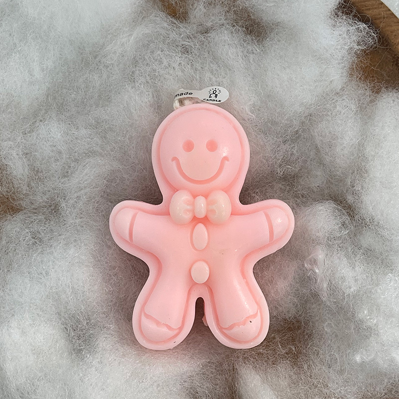 Home Fragrance Gingerbread - 1-teilige Weihnachts-Lebkuchen-Duftkerze, Sojawachs-Aromatherapie-Kerze für die Feiertagsdekoration,