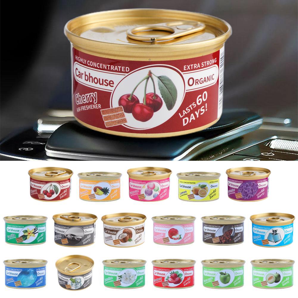 Home Fragrance Janzen - Auto-Lufterfrischer, Kaugummi-Duft, organische Dosen, Geruchsbeseitiger, unverzichtbarer,