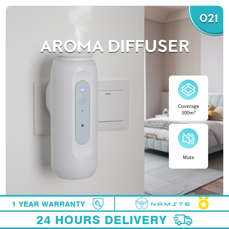 Home Fragrance Perfume - Namste 300m³ Bluetooth Wandmontierter Parfüm-Aroma-Diffusor für