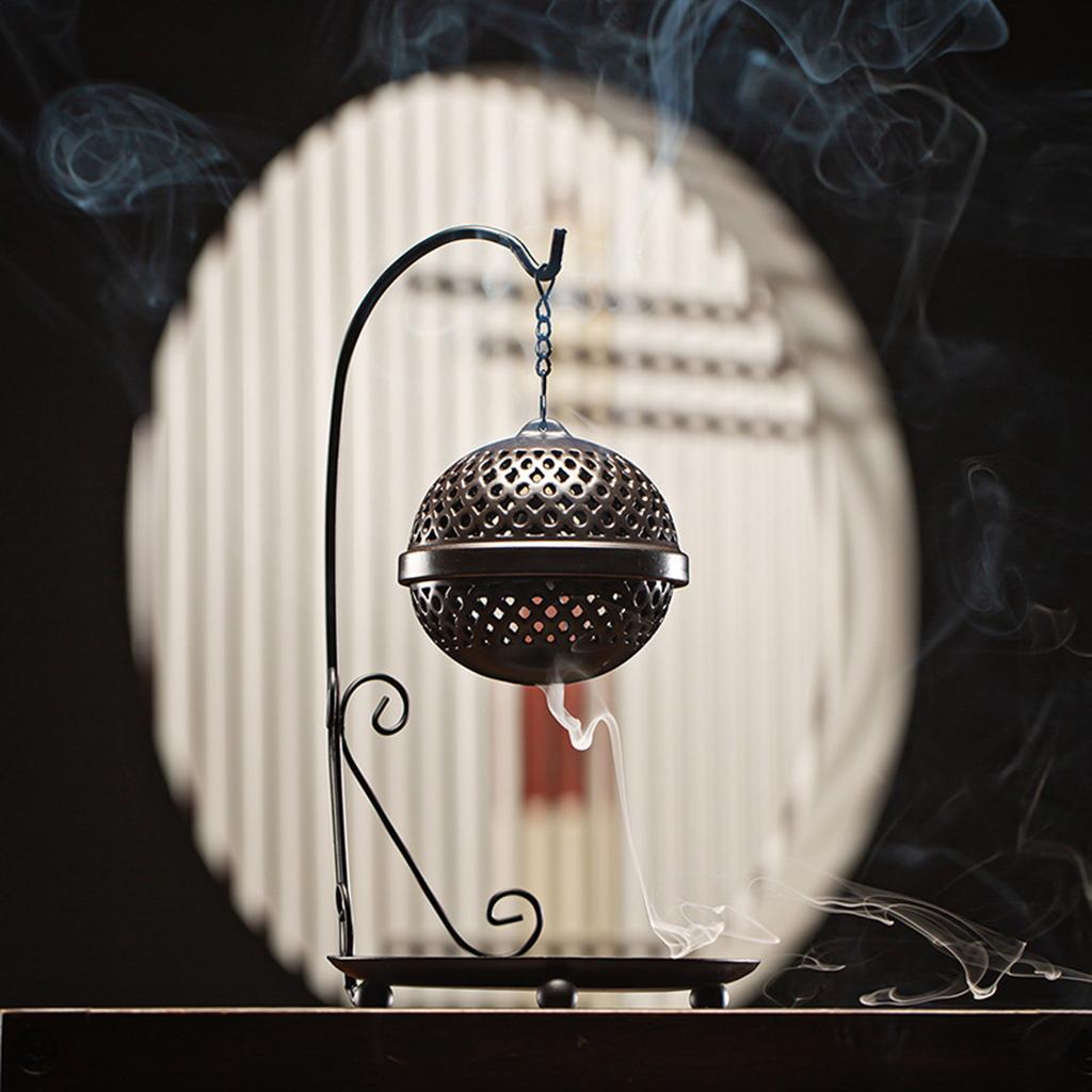 Home Fragrance Zen - Zen Buddha Räuchergefäß Sandelholz Hängehalter Raumduft