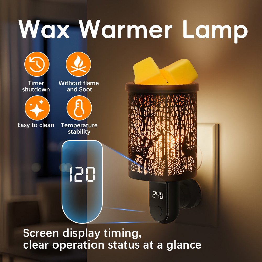 Home Fragrance Scented Candle - Duftender Wachsschmelzer Aromatherapie-Wachswärmer Elektrischer Duftdiffusor für