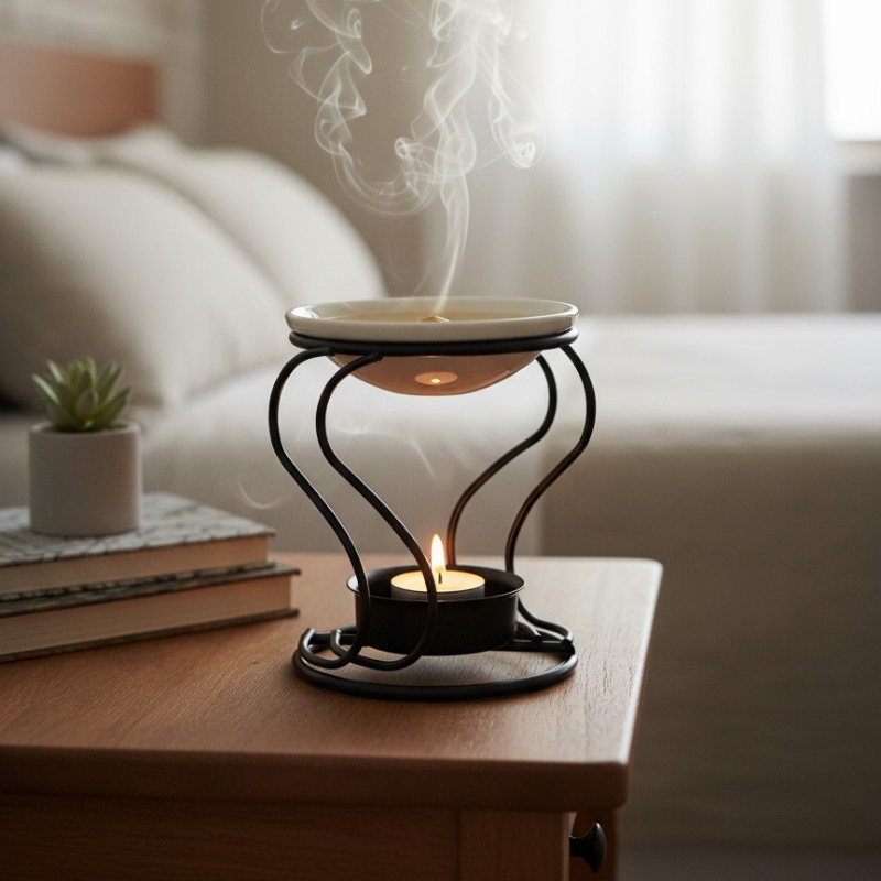 Ceramic Oil Burner - Metall Teelicht Keramik Teelicht Kerze Öl
