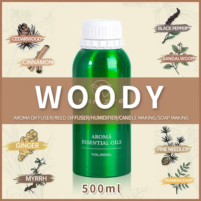 Parfum Home Fragrance - NAMASTE Diffusor Ätherische Öle Woody Collection