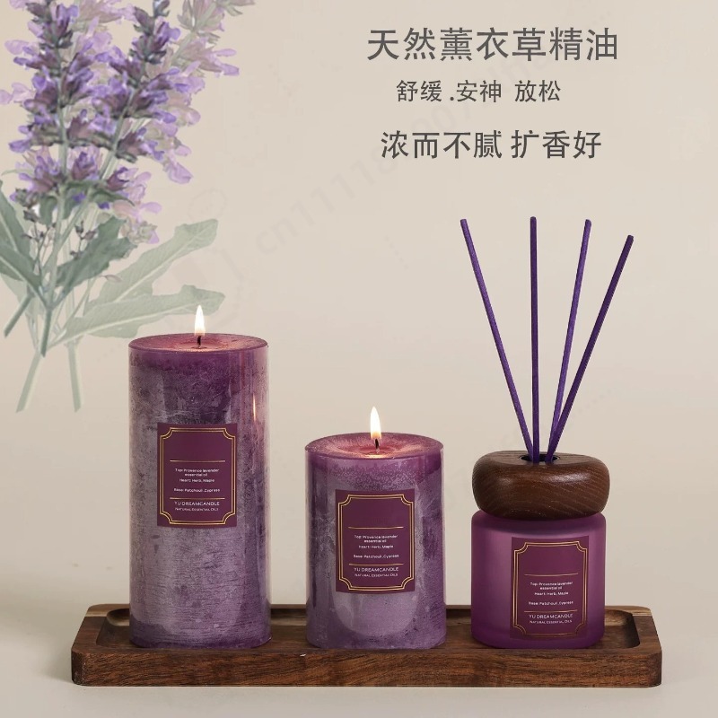 Home Fragrance Large - Große Glas-Duftkerze Geschenkbox Langanhaltender Duft Wohnungsdekoration