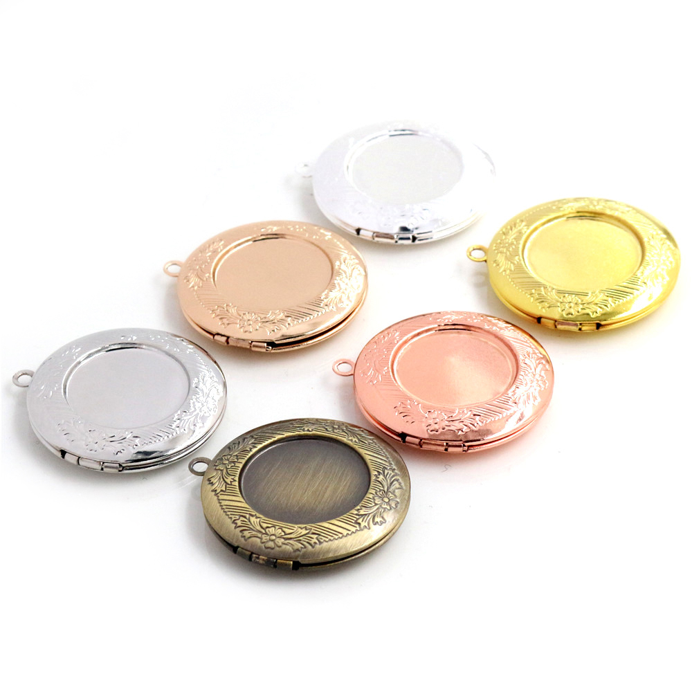 Diffuser Necklace Locket - 2 stücke Innen 20mm Foto Medaillon