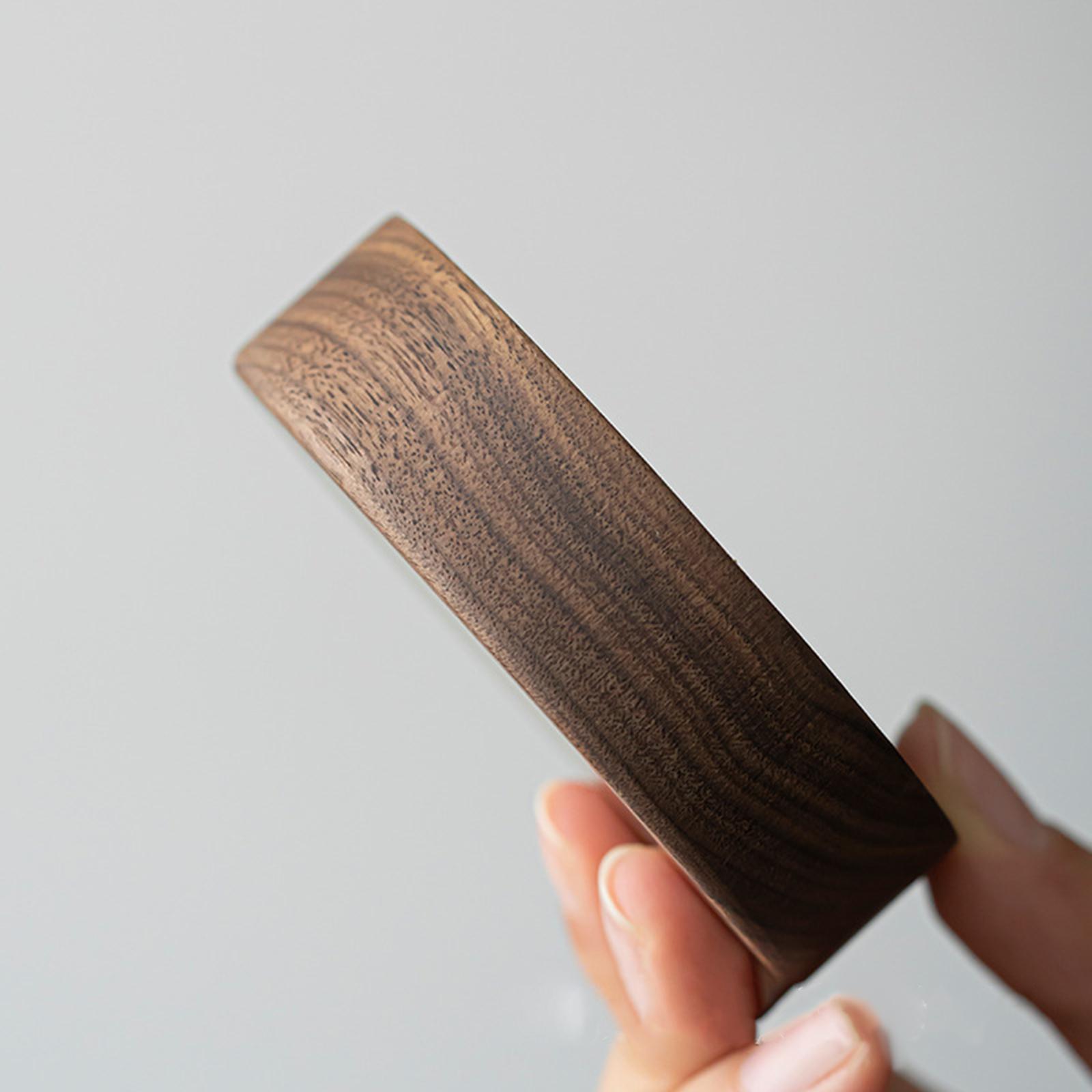 Home Fragrance Zen - Holz-Räucherstäbchenhalter, Rundes Tablett, Dekorationsstück für Raumduft,