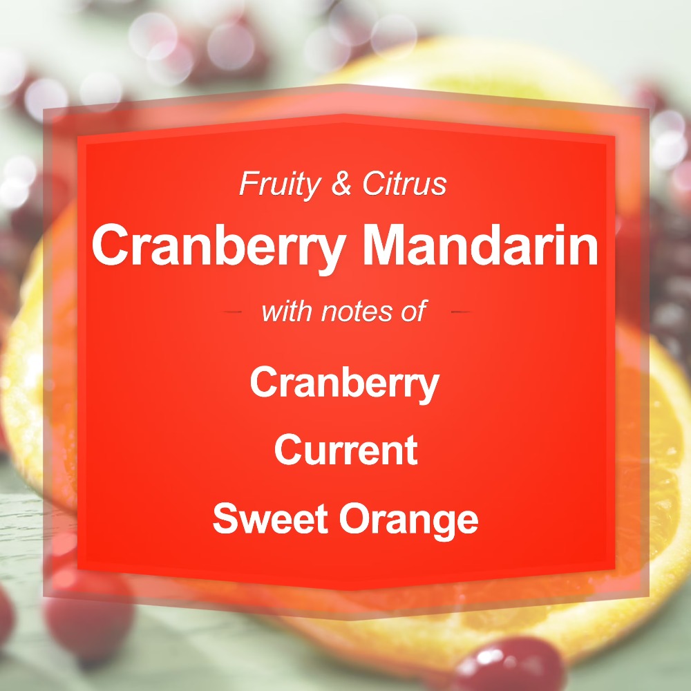 Cranberry-Mandarin Duftkerze i – Home Fragrance Scented Candle Bewertung und Preis