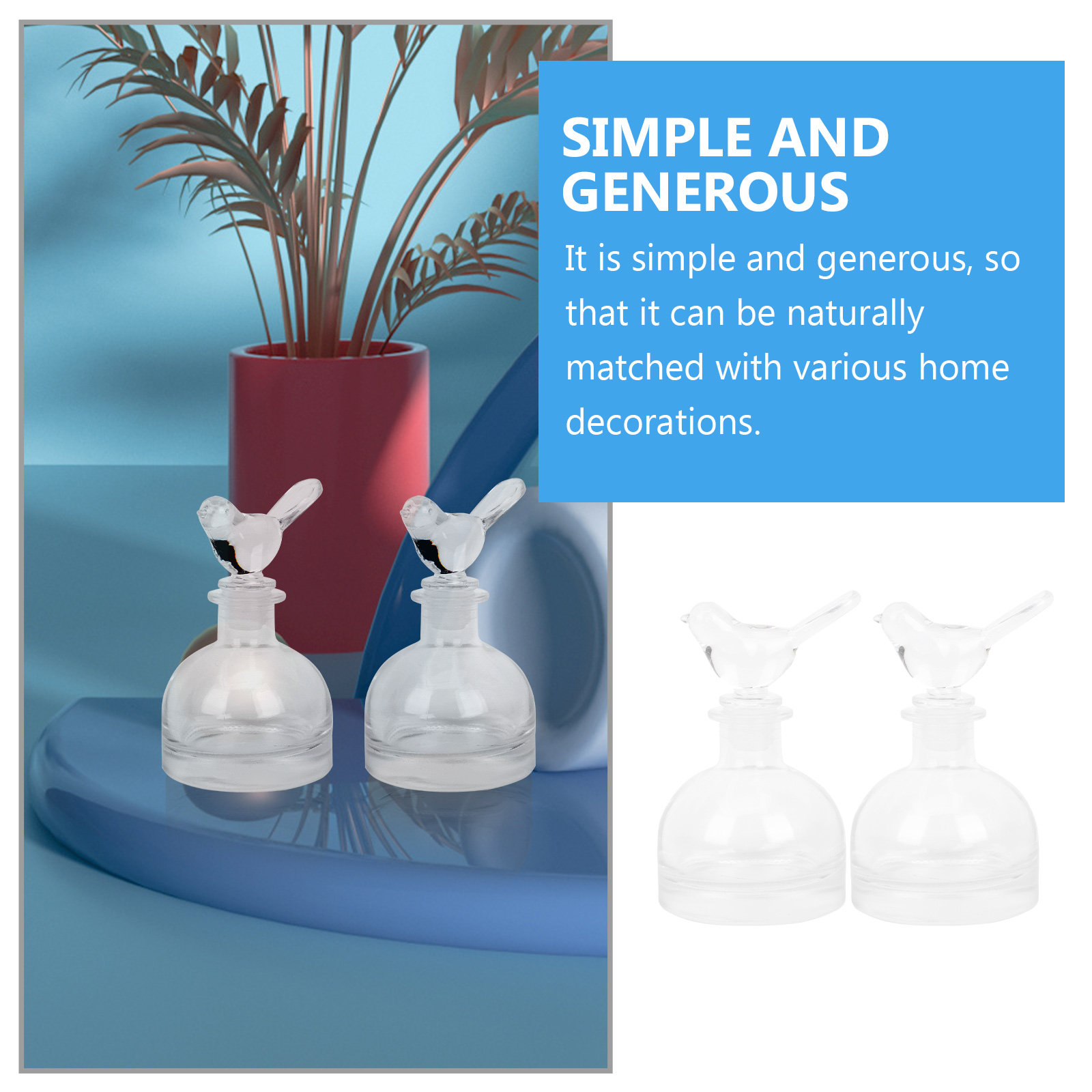 2 Stück Glas-Parfümflaschen, h – Home Fragrance Perfume Bewertung und Preis
