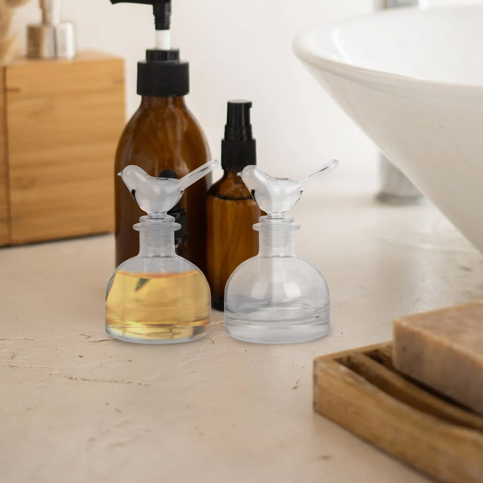 2 Stück Glas-Parfümflaschen, h – Home Fragrance Perfume Bewertung und Preis