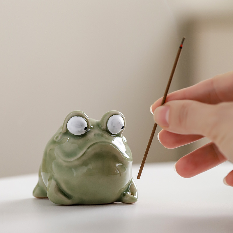 Kreativer Keramik-Frosch-Räuch – Home Fragrance Zen Bewertung und Preis
