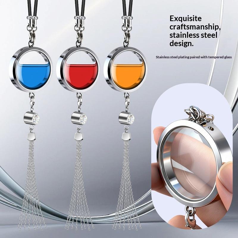 Ein Metall-Auto-Dekorationsanh – Diffuser Necklace Locket Bewertung und Preis