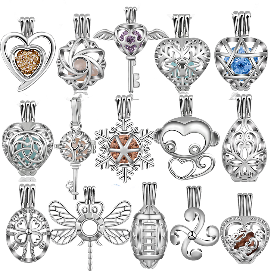 EUDORA Perle Käfig Silber Farb – Diffuser Necklace Locket Bewertung und Preis