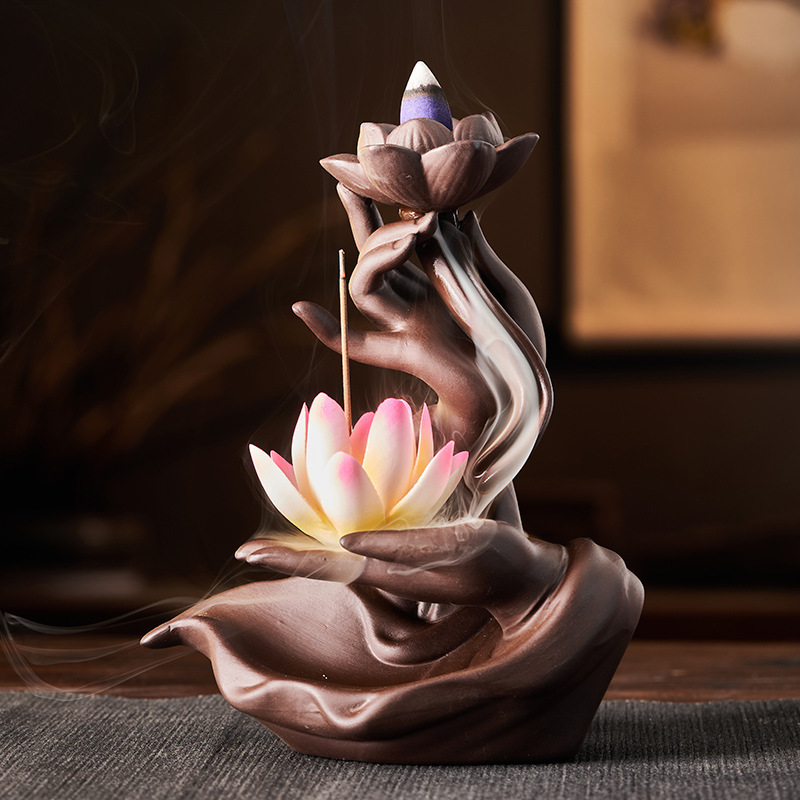 Keramik-Räuchergefäß aus Lila  – Home Fragrance Zen Bewertung und Preis