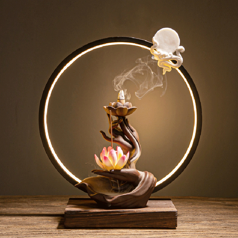 Keramik-Räuchergefäß aus Lila  – Home Fragrance Zen Bewertung und Preis