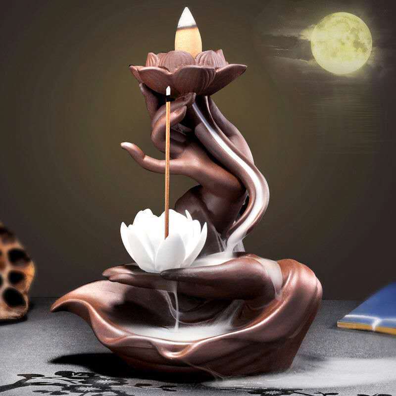 Keramik-Räuchergefäß aus Lila  – Home Fragrance Zen Bewertung und Preis