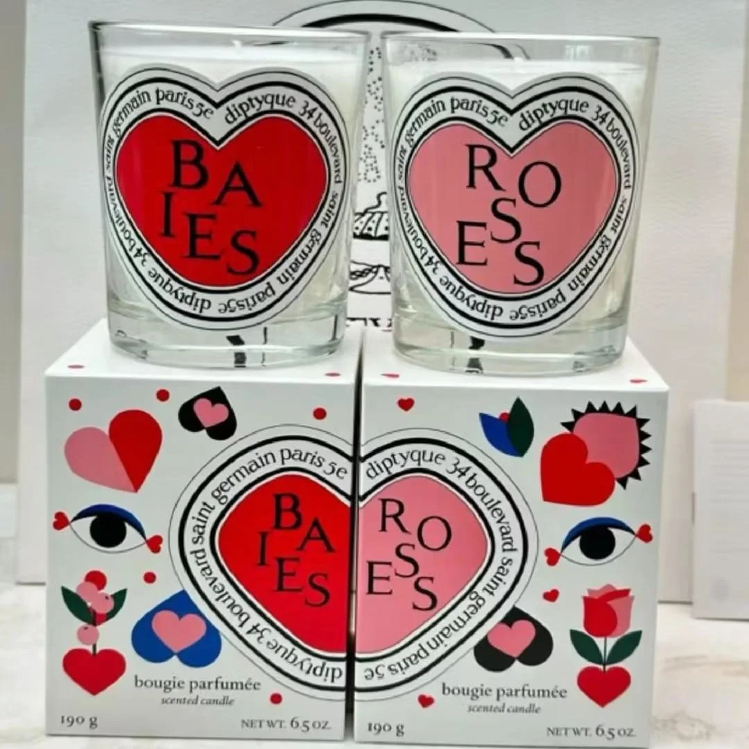 Romantische limitierte Diptyqu – Home Fragrance Scented Candle Bewertung und Preis