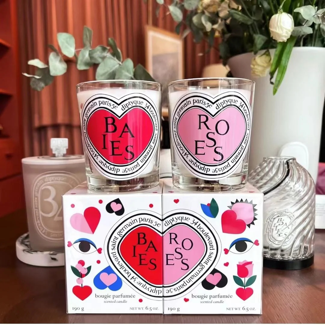 Romantische limitierte Diptyqu – Home Fragrance Scented Candle Bewertung und Preis