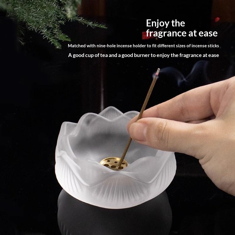 Kreativer Kristallglas-Lotus-R – Home Fragrance Zen Bewertung und Preis