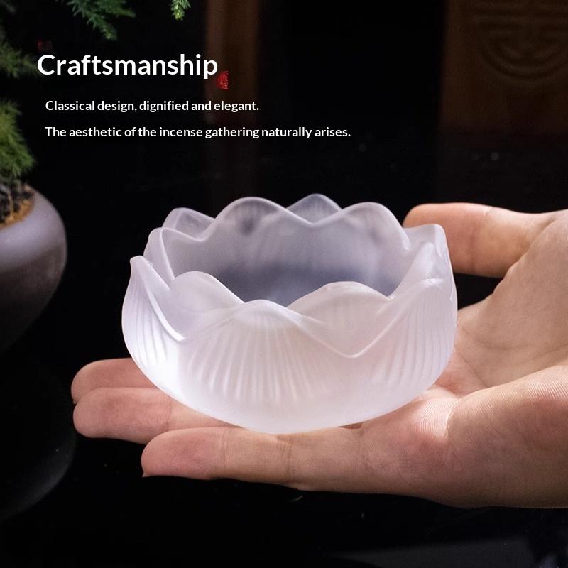 Kreativer Kristallglas-Lotus-R – Home Fragrance Zen Bewertung und Preis